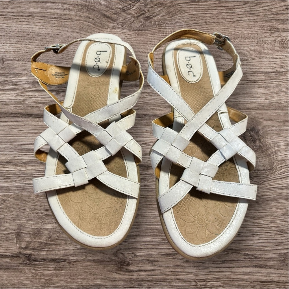 b.o.c. Women's White Sandals